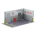 thumbnail image 4 of facefd 1:32 Parking Lot Model Car Diecast Garage for Diorama Collection Background 32008 Gray, 4 of 4