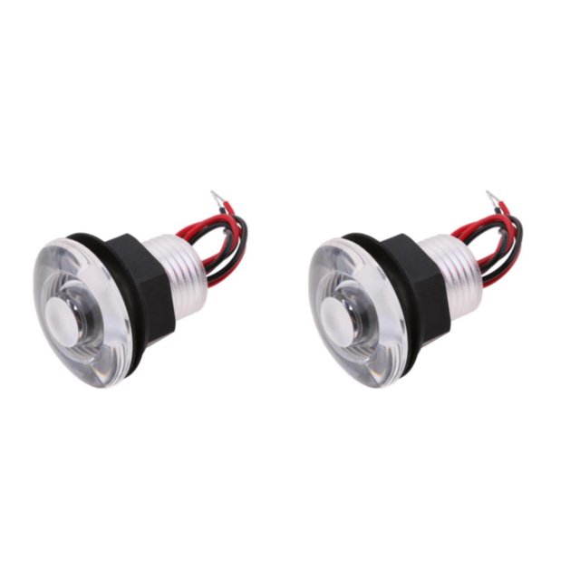 Ruiboury Boat LED Livewell Courtesy Stair LED Light Lamp Waterproof and Versatile Blue 2Set