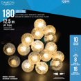 thumbnail image 4 of 180 LED BOULE ACRYLIQUE CRISTAL 18MM, IN/OUT, 10 FONCTIONS AVEC MINUTERIE ET ​​ADAPTATEUR, BLANC CHAUD, CONNECTABLE, 4 of 4