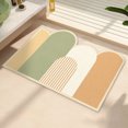 thumbnail image 4 of Indoor Door Mat,Rugs for Entryway Door Mat Indoor Entryway Rug Dirt Trapper Door Mats Non Slip Machine Washable Rubber Absorbent Door Mats Great for Entryway Garden Hallway Door Mats Indoor, 4 of 6