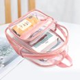thumbnail image 4 of EGNMCR Travel Bag PVC Large Capacity Transparent Backpack School Bag Beach Bag Bag A backpack, 4 of 9