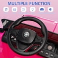 thumbnail image 3 of Alician 12V Kids Ride on Truck Car4 Wheeler Electric Vehicles with Remote ControlSpring Suspension3 SpeedsLED Lights Music MP3 Battery Powered Ride on Toy, 3 of 6