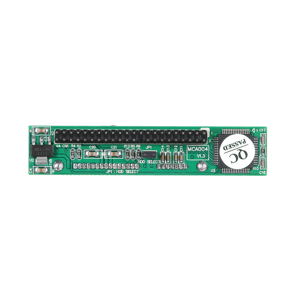 Yeacher 2.5 Inch to Adapter Support ATA HDD Hard Disk Drive or SSD to Male 44 Pin Port Converter (Vertical Type)