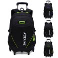 thumbnail image 2 of Rolling Backpack 2-Wheel Big Capacity Wheeled Backpack School Bag for Students, 2 of 3