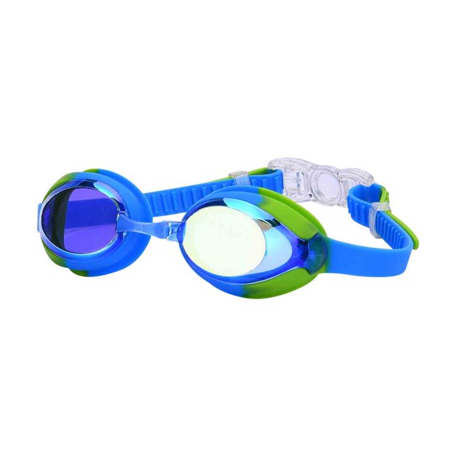 SUTENGDA Kids Swim Goggles - Leakproof Design for Comfortable Underwater Vision - Adjustable Strap Fun Colors Perfect for Boys & Girls Swimming Lessons & Beach Fun