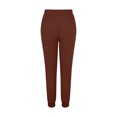 thumbnail image 5 of RKSTN Womns Pants Casual Drawstring Elastic Waist Cotton Linen Long Pants Lightweight Soft Workout Pants, 5 of 5