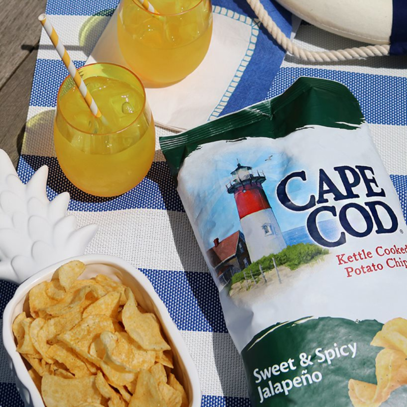 Cape Cod croustilles cuites en marmite Jalapeño sucré & épicé