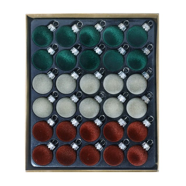 Liyamei Mix And Colors 3cm/30pcs Flocking Package Pendant Multiple Six Of Colors To Choose From.