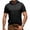 #02 Black 【Everyday Casual】, variant on Men's Short Sleeve Hooded T-Shirt Top Tee Breathable Casual Loose Fit for Streetwear Daily Wear Loungewear Outdoor Hiking Gym Workout Great Gift for Him | IhhxPro,Navy S