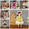 thumbnail image 3 of Vêtements de Poupée 30cm, Ensemble de Tenue de Poupée BJD Multistyles Dessin Animé 1/6, Cadeau Robe Mini Poupée DIY pour N2H1, 3 of 8