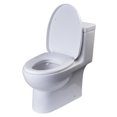 thumbnail image 1 of Eago R-359SEAT Replacement Soft Closing Plastic Toilet Seat, White for TB359, 1 of 1