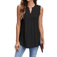 thumbnail image 4 of LYMAYTER Women Tees Summer Fallow All Match Tees Tops for Female Fashion Pullover Soft Loose Tees Tops S-2XL, 4 of 7