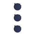 thumbnail image 4 of relayinert 1/2/3/5 Confort et Durabilité des Chaises Coussin Rond Doux et Confortable Bleu Foncé 3 Pcs, 4 of 6