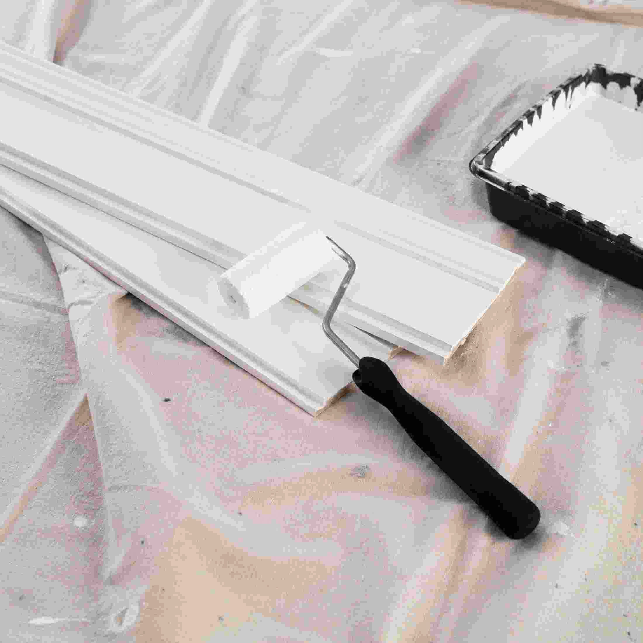 Pintar's 3" Trim Roller with Metal Cage Frame With Plastic Handle