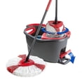 thumbnail image 1 of Swivel Mop Red 1/3/4/6 Pieces Compatible With Vileda/O-Cedar Microfiber Mop Accessories, 1 of 5
