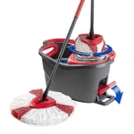 Swivel Mop Red 1/3/4/6 Pieces Compatible With Vileda/O-Cedar Microfiber Mop Accessories