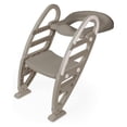 thumbnail image 1 of Dolu Nuve Potty Toilet Training Seat with Adjustable Ladder for Kids, Stone Grey, 1 of 5
