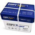 thumbnail image 1 of Papier à Copies 8,5” x 11” (Format Lettre), 500 Feuilles par Rame, Caisse de 10 Rames, 1 of 6