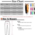 thumbnail image 3 of LUOGENLI Female Casual Pants Women's Fashion Casual Pants Matching Color Solid Color Printed Pair Pants Leg Girdle Pants Sports Sweatpants Women's Casual Pants Stretch Dark Purple M, 3 of 4