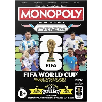 Monopoly Panini Prizm: FIFA World Cup Trading Cards Booster Box