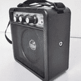 thumbnail image 4 of 5W Mini Guitar Amplifier Amp Speaker with 3.5mm & 6.35mm Inputs 1/4 Inch Output with Volume Tone Adjustment Overdrive, 4 of 6