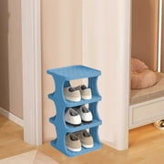EGNMCR Shoe Rack Shoe Rack Storage Organizer With 4 Tiers Metal Shelves For Bedroom Closet Entry Dorm Room Shoe Rack