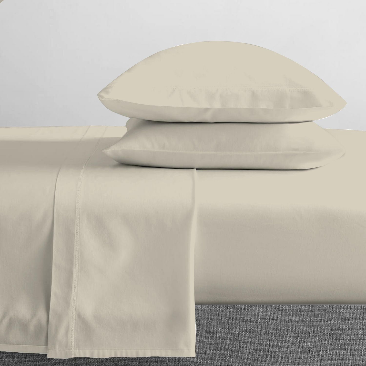 Ensemble de draps Johnson Home 600 TC - Draps en coton tissé