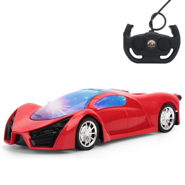 Remote Control Car, Battery version Drift RC Cars Toys for Kids,1/16 Scale High Speed Super Vehicle with Led Headlight, Racing Hobby Best Xmas Birthday Gift for Boys Girls, Red Ferrari