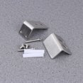 thumbnail image 1 of HINTRMENT 1Pack Diy Suitable Width Adjustable Barn Door Stopper for Track in Silver Tone, 1 of 5