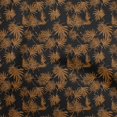 thumbnail image 1 of oneOone Cotton Poplin Brown Fabric Tropical Craft Projects Decor Fabric Printed By The Yard 56 Inch Wide, 1 of 4