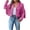 Hot Pink, variant on lcziwo Womens Fringe Faux Suede Leather Jackets Cowboy Style Tassel Motorcycle Cropped Coats Hippie Boyfriend Outwear Moto Cardigan Coat 2024 Dark Blue,S