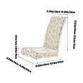 thumbnail image 3 of Rwnbm Christmas Dining Chair Covers Chair Back Covers Removable Washable Chair Protectors For Christmas Home Kitchen, 3 of 6
