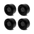 thumbnail image 2 of Ruiboury 4 Pcs Composants de Remplacement pour Patins à Roulettes Accessoires Modifiés Patins Épais en Ligne avec Roulements Noir, 2 of 6