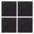 thumbnail image 1 of MasteelfCA 4Pcs Desk Grommets Desk Wire Hole Cover Plastic Cable Hole Cover Home Decor, 1 of 8