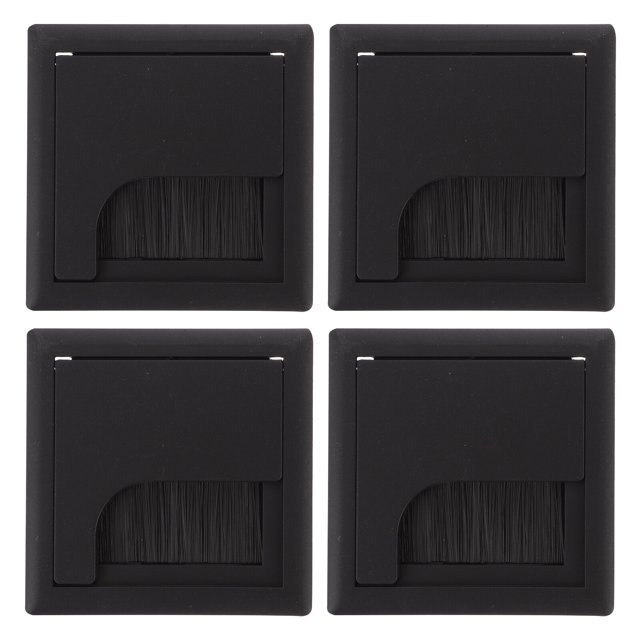 MasteelfCA 4Pcs Desk Grommets Desk Wire Hole Cover Plastic Cable Hole Cover Home Decor