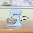 thumbnail image 3 of HILABEE 1/12 Scale Dollhouse Miniature Electric Food Mixer Model Home Kitchen Life Scene Light Blue, 3 of 7