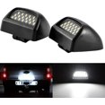 thumbnail image 1 of 2pcs Waterproof LED License Plate Light, LED License Plate Light, Digital License Plate Light, 6000K Diamond White Tail Light, 1 of 5