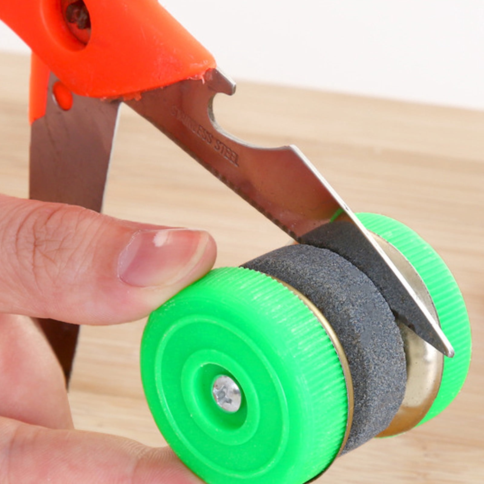 RuiJiao Clearance Household Sharpening Stone Kitchen Double Sided Sharpening Stone With Base Non Slip Knife Sharpener Polishing Grinding Knife Sharpening Tool