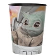 thumbnail image 1 of Star Wars Mandalorian The Child Baby Yoda16oz Plastic Cup, 1 of 2