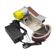 thumbnail image 4 of Polishing Grinding Belt Machine Mini Belt Sander US Plug Adapter Easy to Operate Professional Electric Belt Sander Grinder for Grinding , Style A, 4 of 8