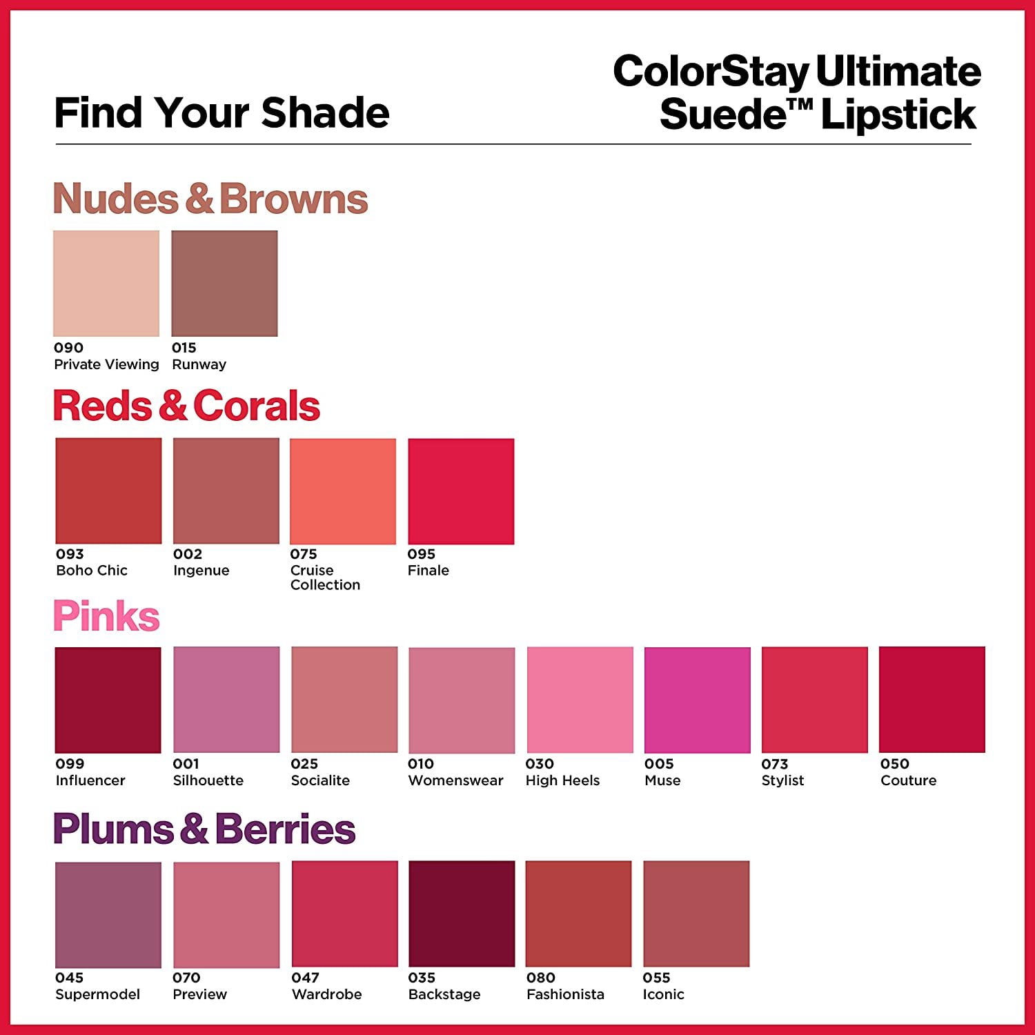Revlon Colorstay Rouge à Lèvres Suède Ultime