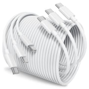 USB C Type C Cable 10FT,Nylon Braided Fast Charging 3A Quick Charger Cord,USB A to Type C Charger Cord Cable for  15   S20 S10 S9 S8 Plus S10E, Note 20 10 9 8, Moto G7 G8