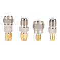 thumbnail image 1 of 4Pcs Portable Brass Aerial Connector F To Sma Radio Converter Adapter, Sma Converter, 1 of 9