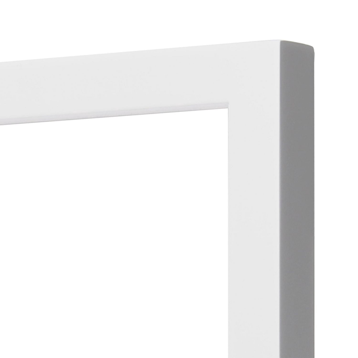 Cadre photo blanc galerie DesignOvation 12,7 cm x 17,8 cm avec passe-partout de 8,9 cm x 12,7 cm