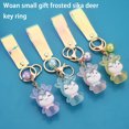thumbnail image 1 of Keychain Pendant Luminous Hanging Ball Decorative Fashion Luminous Keyring Decoration Backpack Purse Bag Key Chain Handcraft Fashion Stylish Decor Yellow, 1 of 9