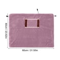 thumbnail image 2 of Affordablo Lightweight Fuzzy Comfy Textured Flannel Blanket Heated Blanket Soft Electric USB Blanket Machine Washable for Home Travel office Fleece Throw Blanket for Couch, 2 of 2