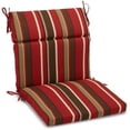 thumbnail image 1 of Coussin de Chaise d'Extérieur Carré pour Siège/dossier en Polyester Filé de 22 Pouces par 45 Pouces - Monserrat Sangria, 1 of 1