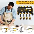 thumbnail image 4 of MesaSe Power Tool Organizer Drill Holder Wall Mounted Garage Tool Organizer and Storage Metal Drill Storage Rack 3-Tier Power Tool Organizer Heavy Duty Utility Storage Rack for Drill, 4 of 11