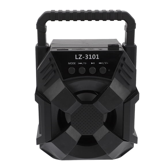 Miangastore 1 Set Party Portable Speaker Wireless Speaker Black Loudspeaker for Outdoor Activities
