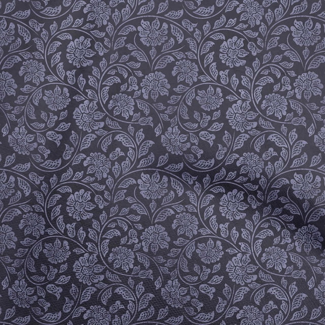 oneOone Rayon Violet Fabric Asian Batik Floral Craft Projects Decor Fabric Printed By The Yard 56 Inch Wide